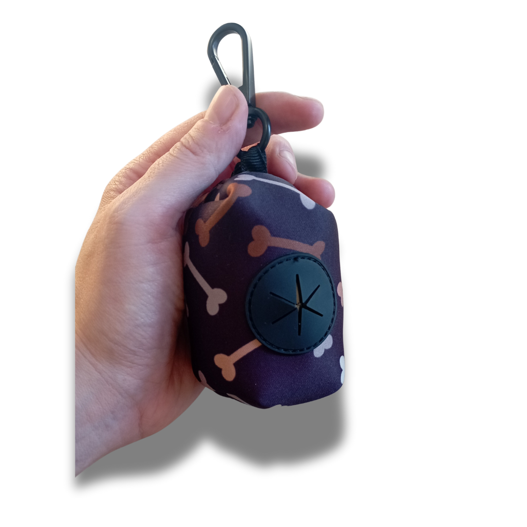 Bone Voyage kakis zacsi tartó